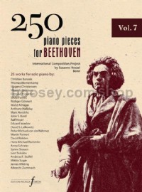 250 Piano Pieces For Beethoven - Vol. 7
