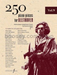 250 Piano Pieces For Beethoven - Vol. 9