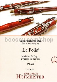 "10 Variationen über ""La Folia""" (Bassoon)