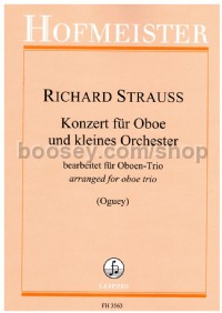 Konzert für Oboe und kleines Orchester (Parts)