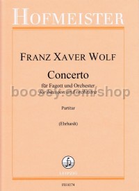 Concerto für Fagott und Orchester (Score)