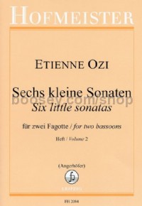 Six little sonatas Vol. 2