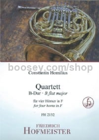 Quartet B flat major op 38 (Set of Parts)