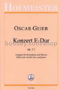 Konzert E-Dur op. 11 (Double Bass & Piano)
