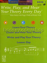 Write Play & Hear Your Theory Every Day 1 Bk/CD