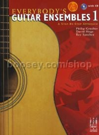 Everybody's Guitar Ensembles 1 step-by-step Bk/CD