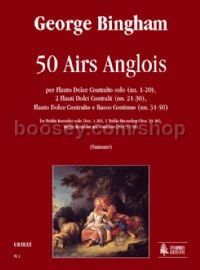 50 Airs Anglois for Treble Recorder(s) (score & parts)