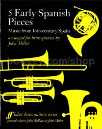 Five Early Spanish Dances (Brass Ensemble)