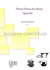 Three Pieces for Brass Quartet (Score & Parts)