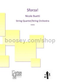 Sforza! (String Quartet Score & Parts)