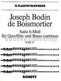 Suite in B minor op. 35/5 - flute & basso continuo