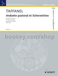 Andante pastoral et Scherzettino - flute & piano
