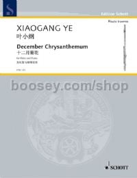 December Chrysanthemum Op. 52 Flute & Piano
