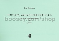 Toccata, variationer och fuga (Organ)