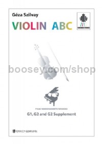 Colourstrings Violin ABC: Piano accompaniments for the books G1, G2 & G2 supplement