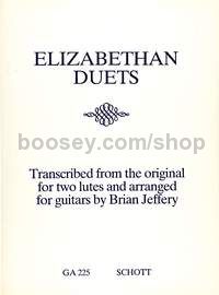Elizabethan Duets - 2 guitars (performance score)