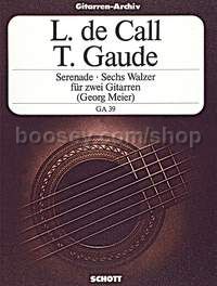 Serenade op. 39 / 6 Walzer op. 39 - 2 guitars