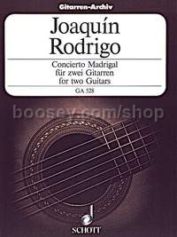 Concierto Madrigal - 2 guitars & orchestra