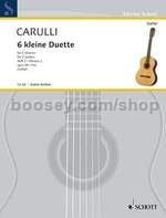 6 little Duets op. 34 Vol. 2 - 2 guitars