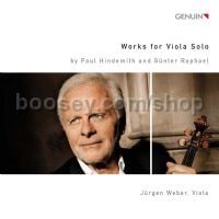 Works For Viola Solo (Genuin Audio CD)