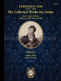Collected Works for Guitar Vol. 8 (New Critical Edition)
