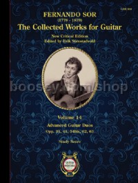 Collected Works for Guitar Vol. 14 (Score) (New Critical Edition)