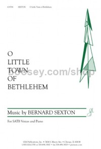 O Little Town Of Bethlehem (SATB & Piano)