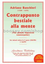 Contrappunto Bestiale Alla Mente for SATB choir