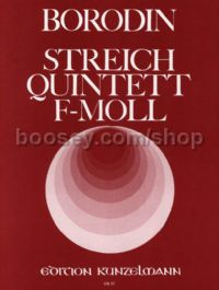 String Quintet In F Minor (Set of parts)