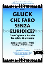 Che Faro Senza Euridice for string orchestra (score & parts)
