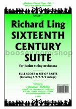 Sixteenth Century Suite for junior string orchestra (score & parts)
