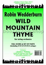 Wild Mountain Thyme for string orchestra (score & parts)