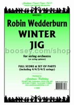 Winter Jig for string orchestra (score & parts)