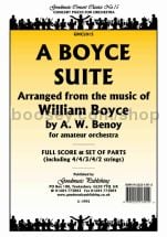 William Boyce Suite for orchestra (score & parts)