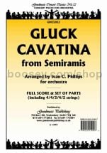 Cavatina from Semiramis for orchestra (score & parts)
