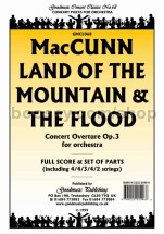 Land of the Mountain & Flood for orchestra (score & parts)