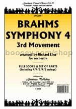Symphony No. 4, 3rd movement for orchestra (score)