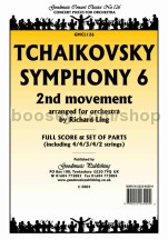 Symphony No. 6, 2nd movement for orchestra (score & parts)