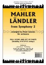 Ländler from Symphony No. 2 for orchestra (score & parts)