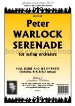 Serenade for string orchestra (score & parts)