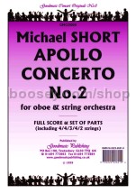 Apollo Concerto No. 2 for oboe & string orchestra (score & parts)
