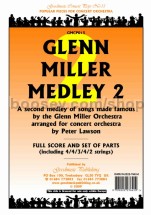 Glenn Miller Medley 2 for orchestra (score & parts)