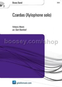 Czardas (Xylophone solo) - Brass Band (Score)