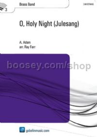 O Holy Night (Julesang) - Brass Band (Score)