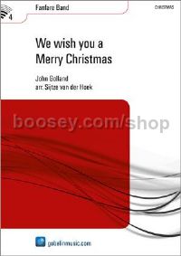 We wish you a Merry Christmas - Fanfare (Score & Parts)