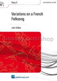 Variations on a French Folksong - Concert Band (Score)