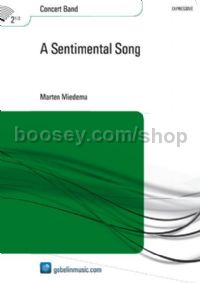 A Sentimental Song - Concert Band (Score)