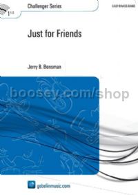 Just for Friends - Brass Band (Score)