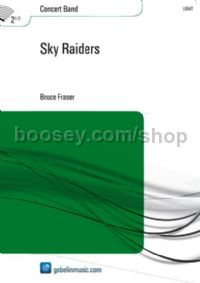 Sky Raiders - Concert Band (Score)