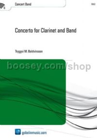 Concerto for Clarinet and Band - Concert Band (Score)